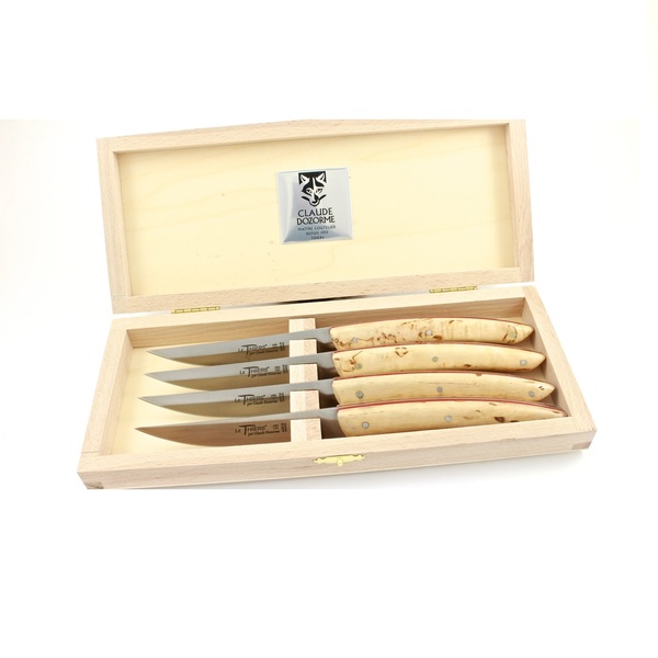 2.90.079.66R ESTOJO 4 FACAS DOUBLE PLATINE VERMELHO THIERS CLAUDE DOZORME CD2.90.079.66R VIANAINOX 2 2.90.079.66R ESTOJO 4 FACAS DOUBLE PLATINE VERMELHO THIERS CLAUDE DOZORME