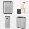 BO TOUCH BIN 60 LITROS AÇO MATE ANTI-DEDADAS BRABANTIA