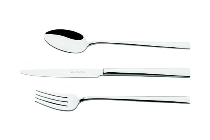 FAQUEIRO TOUCH THIN BLADE BELO INOX 130 PECAS VIANAINOX 2