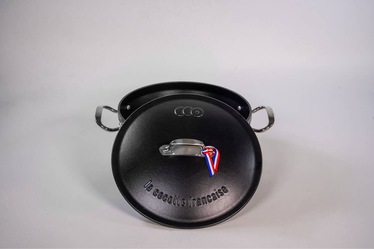 26PIN COCOTTE 26 CM PRETO INTENSO L. C. FRANCAISE VIANAINOX 2