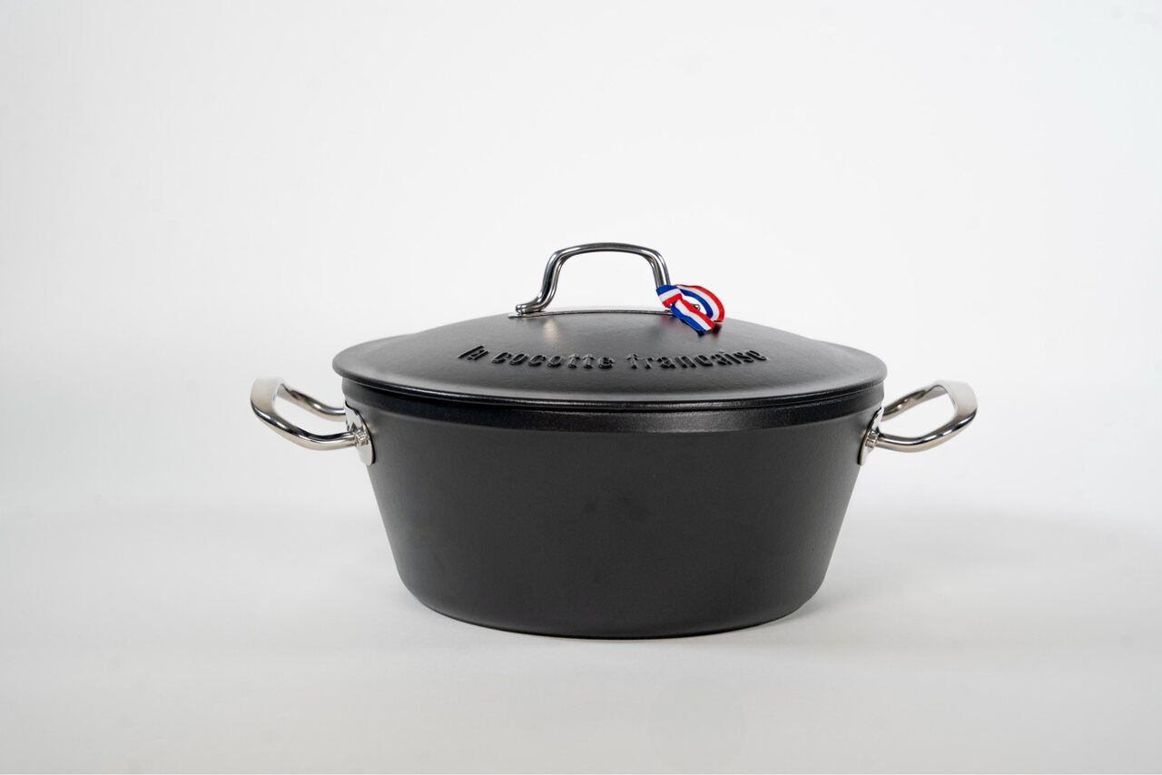 26PIN COCOTTE 26 CM PRETO INTENSO L. C. FRANCAISE VIANAINOX