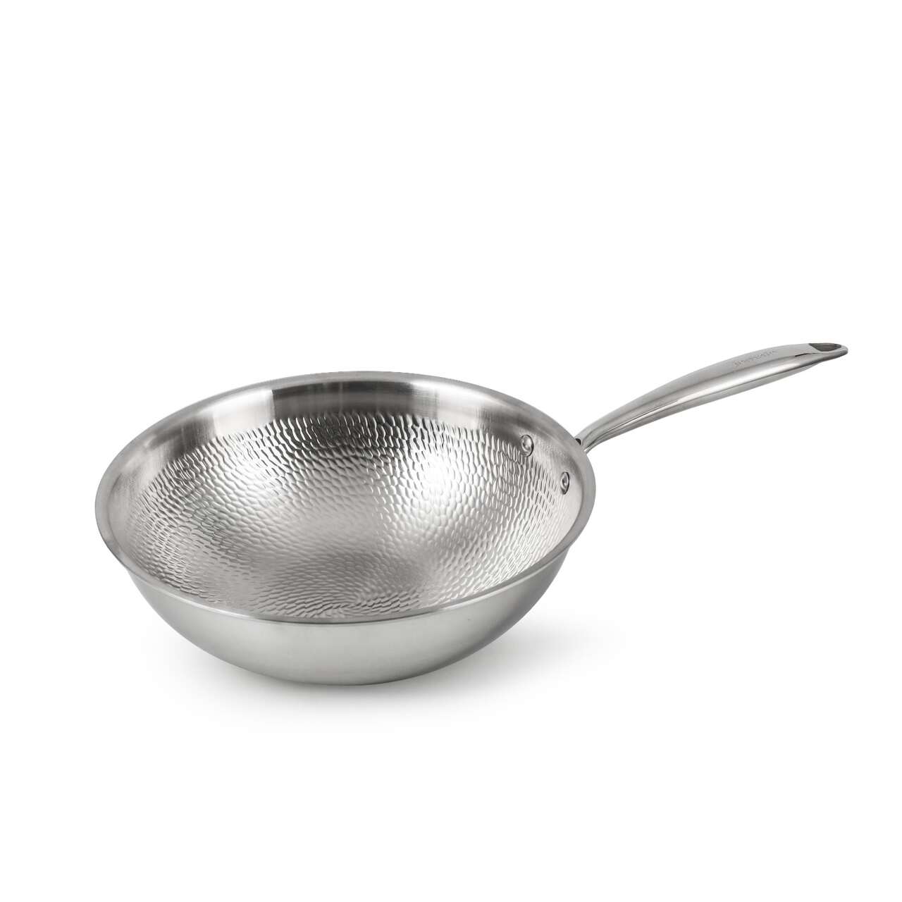 81203428 FRIGIDEIRA WOK TRILAYER INOX 28 CM JOMAFE VIANAINOX